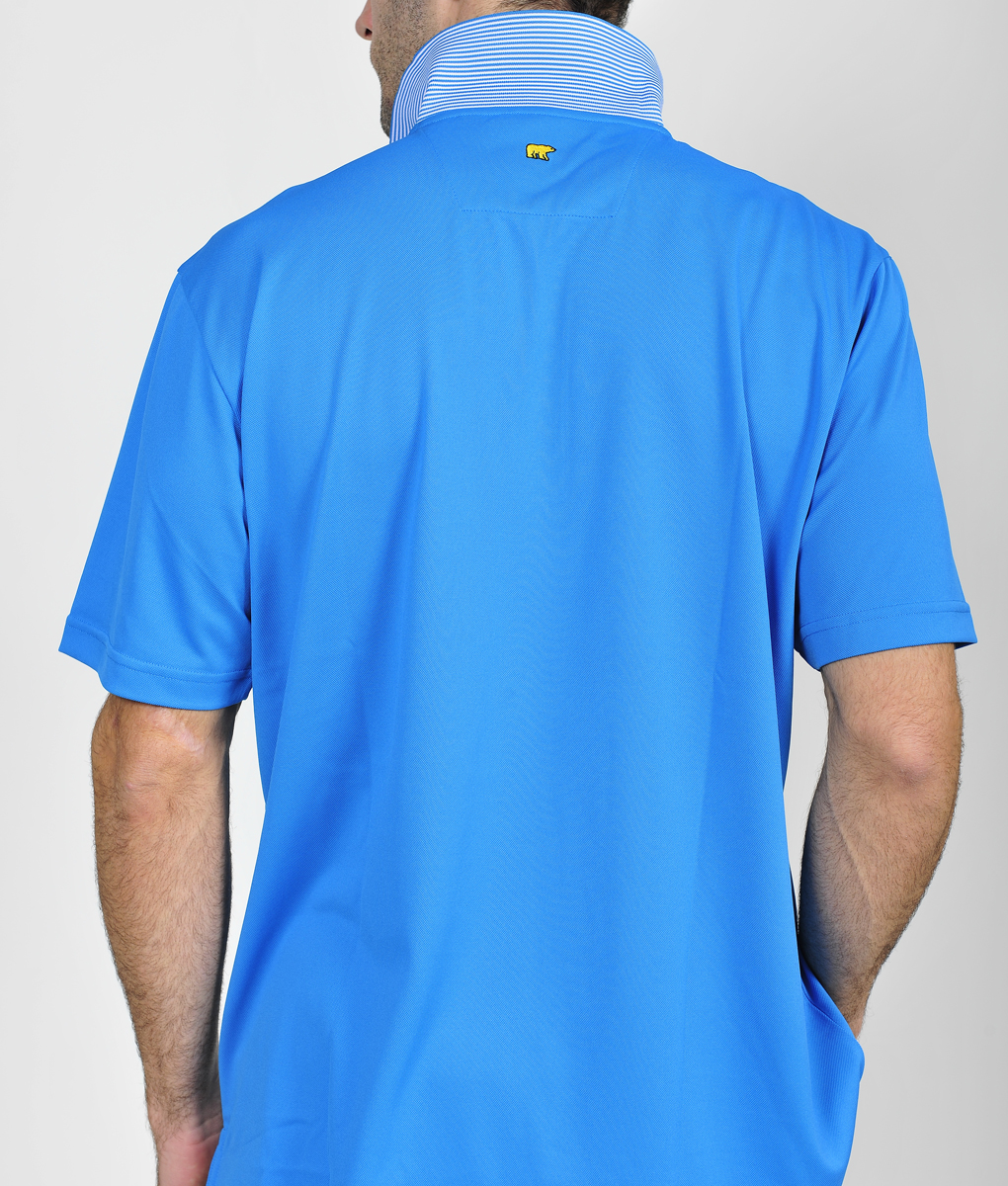 solid pique polo shirt